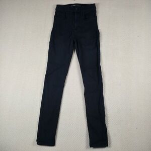 GRLFRND Kendall Skinny Jeans Size‎ 23 Black Westside Mid-Rise Stretch Normcore